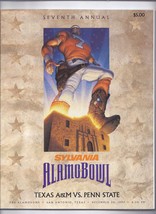 1999 Alamo Bowl Game Program Penn State Texas A &amp; M - £64.16 GBP