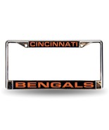 NFL Cincinnati Bengals Laser Chrome Acrylic License Plate Frame - $41.15 CAD