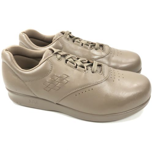 SAS Women 8.5 W FreeTime Mocha Brown Leather Oxford Tripad Comfort Walking Shoe - $49.91