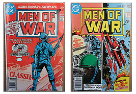 Bundle- 2 Assorted Various Artists Men of War Comic Books - £39.15 GBP
