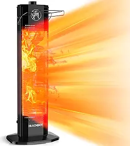 Outdoor Electric Patio Heater, 27- Inch Outdoor Electric Patio Heater, 1... - £276.99 GBP