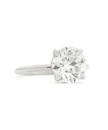 Authenticity Guarantee 
GIA Round Solitaire Diamond Hidden Halo Engageme... - £33,470.00 GBP