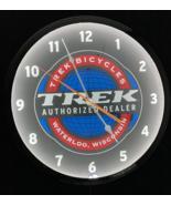 Trek Bicycle Authorized Bike Shop Dealer NEON CLOCK Advertising 18&quot; sign - £280.83 GBP