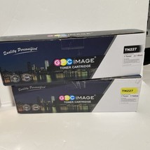 Gpc Image Laser Toner Cartridge 2 Pack TN227 Magenta Black Yellow Brother - £7.32 GBP