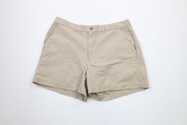 Vtg Patagonia Mens 36 Faded Spell Out Above Knee Canvas Shorts Organic C... - £47.33 GBP