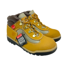 Timberland Youth Mid-Cut Helcor Field Boots 3372R Wheat/Black Size 3M - $56.99