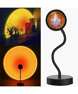 Sunset Projection Sunset Red Lamp USB Powered  LED Atmosphere Ships from... - $25.35 CAD