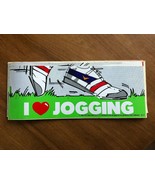 Bumper Sticker NEW 85 I Heart Love Jogging  9.5x4&quot; - $151.93 MXN