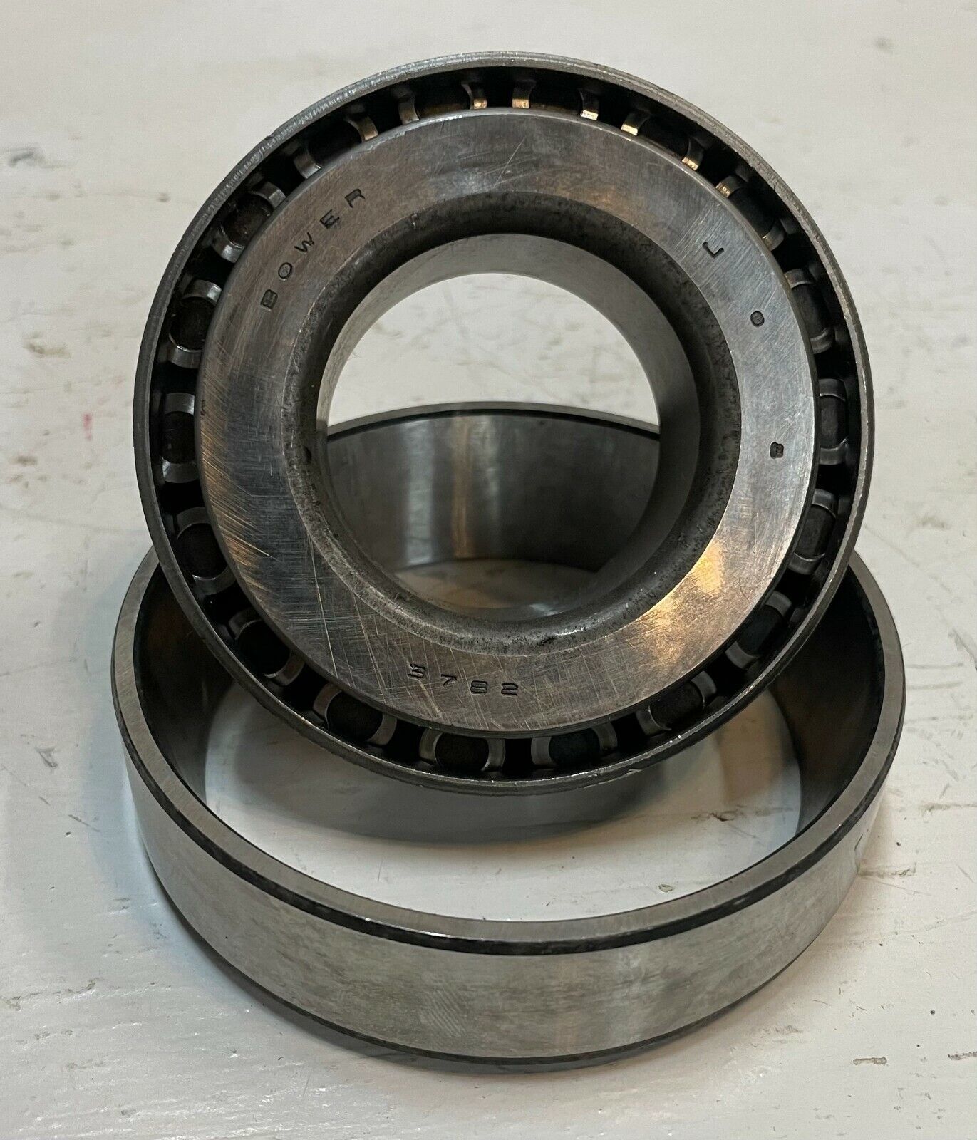 Bower 3782 / 3720 Cup and Cone Cylindrical Wheel Bearing Set Bower 3720/... - $28.80