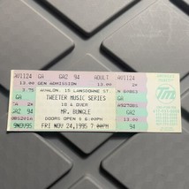 Mr Bungle Avalon Tweeter Music Series Concert Ticket Stub Mike Patton Vtg 1995 - $17.99