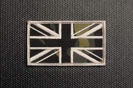 Multicam Black UK Flag Embroidered Patch GBR Union Jack UKSF SAS SBS SRR... - $8.56
