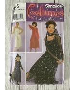 SIMPLICITY SEWING PATTERN 4865 ADULT COSTUMES, UNCUT, WITCH PRINCESS, AN... - $129.73 MXN