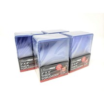 4 Ultra Pro 55pt Top Loaders - 25 Toploaders Per Pack (100 Total) - Thick Action - £101.80 GBP