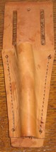 Vintage Leather Knife or Tool Sheath for Belt Pouch Great Patina - $10.89