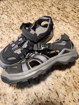 TEVA OMNIUM 2 BLACK STRAP TRAIL HIKING SPORT MEN&#39;S SANDALS SIZE US 10.0 - $63.36