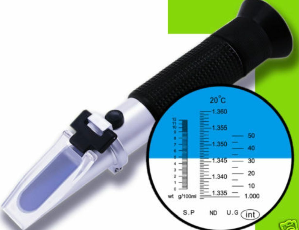 Primary image for Clinical Veterinary Refractometer Serum Protein Urine SpecificGravity RHC-200ATC