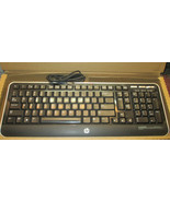 HP Multimedia Wired USB Keyboard KU-0841 Hewlett Packard 588473-371  - £8.25 GBP