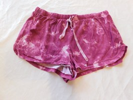 Secret Treasures Women&#39;s S 4-6 Sleep Shorts Lounge Berry Tie Dye Pre-owned - $12.86