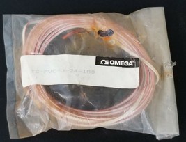 NEW OMEGA TC-PVC-J-24-180 THERMOCOUPLE TYPE-J EPOXY COATED TIP - $20.95