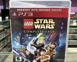 LEGO Star Wars: The Complete Saga (Sony PlayStation 3, 2007) CIB Complet... - £9.91 GBP