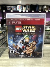 LEGO Star Wars: The Complete Saga (Sony PlayStation 3, 2007) CIB Complet... - £10.07 GBP