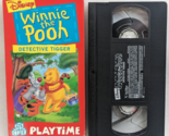 Winnie the Pooh Playtime: Detective Tigger (VHS, 1994, Slipsleeve) - $12.99