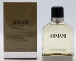 Armani Eau Pour Homme Eau de Toilette Natural Spray 3.4 oz 100 ml NEW SE... - $299.99