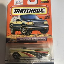 Matchbox 57&#39; Chevy Bel Air Convertable  # 47/100 Drop Tops Mattel Wheels 1998 - £3.91 GBP