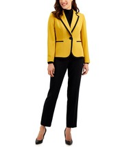 Le Suit Two-Tone Pants Suit, Regular and Petite Sizes - £35.49 GBP