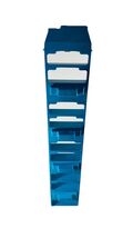 Hot Wheels Super Ultimate Garage Replacement Part Blue Parking Column Pi... - $6.00