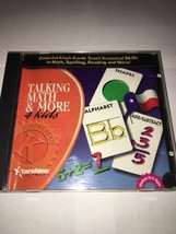 Talking Math &amp; More 4 Kids Cd Pc Rom Starshine Software Rare Vintage - £111.23 GBP