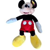 Disney Junior Mickey Mouse Clubhouse Mickey Mouse Plush 15&quot; Tall New with Tag - £8.30 GBP