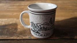 Vintage Colorado Elk Mountain Coffee Cup Mug - £18.14 GBP