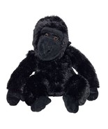 Aurora World Black Gorilla Zoo Jungle Primate Ape Plush Stuffed Animal 9&quot; - $19.81