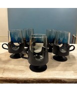 Vintage 70’s Corning Snap-Glas Mod MCM Glass Plastic Tea Coffee Mugs Lot... - $44.79 CAD