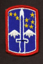 172nd INFANTRY DIVISION PATCH FULL COLOR - $3.17
