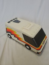 VINTAGE 1991 Galoob Micro Machines Super Van City Camper Foldout Playset - £38.93 GBP