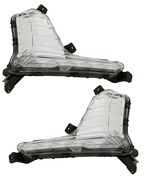 FITS HYUNDAI SONATA 2018-2019 DAYTIME RUNNING LIGHTS DRIVING BUMPER LAMP... - €342,81 EUR