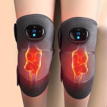 1PC Heated Knee Massager Shoulder Brace, 3-In-1 Heated Knee Elbow Shoulder Brace - £27.93 GBP