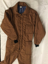 NEW WITHOUT TAGS SLEEPING BAG JUMPSUIT BROWN DACRON 808 ONE SIZE FITS MOST - $78.29