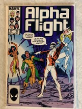 ALPHA FLIGHT #27 Shaman Snowbird 1985 Marvel comics - £1.55 GBP