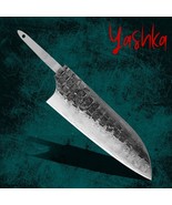 Santoku Knife Blank Powder Steel Hand Forged Blade DIY Custom Kitchen Kn... - €55,91 EUR