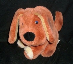 7&quot; Vintage 1990 Usps Puppy Love Stamp Design Brown Dog Stuffed Animal Plush Toy - £21.30 GBP