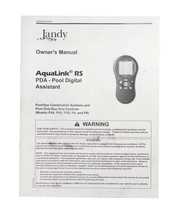 Jandy Aqualink RS PDA Pool Digital Assistant Owner&#39;s Manual New Other - £15.12 GBP