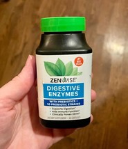 ZenWise Digestive Enzymes 10 Probiotic Strains + Prebiotics 60 Capsules ex 11/24 - £22.38 GBP