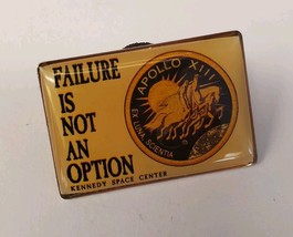 Collectible NASA Apollo XIII 13 Space FAULURE IS NOT AN OPTION Lapel Hat... - $19.60