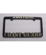 COAST GUARD USCG SEMPER PARATUS PLASTIC LICENSE PLATE FRAME 6 X 12 INCHES - £5.51 GBP