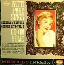 Patti Page: Go On Home - Vinyl LP  - £10.11 GBP