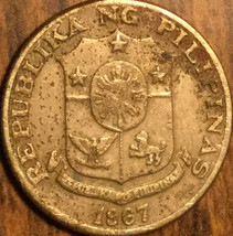 1967 Philippines 10 Sentimos Coin - £1.00 GBP