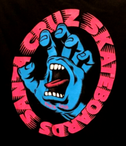CRUZ Skateboards Santa Cruz Black Original Boys T-Shirt M - $9.89
